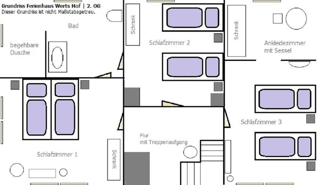 WERTS HOF gemütliche Ferienwohnung 1 Rauschenberg Habitación foto